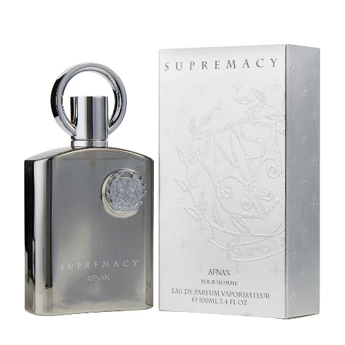 Supremacy Silver de Afnan 3,4 OZ eau de parfum colonia para hombres nuevo en caja Foto 1 de 1