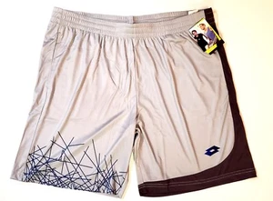 Lotto Herren Sport Trainingsshorts Grau Blau Neu Mit Etikett - Bild 1 von 8