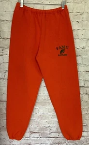 FAMU Rattlers Sweatpants Size Medium Orange Russell Athletic - Picture 1 of 5