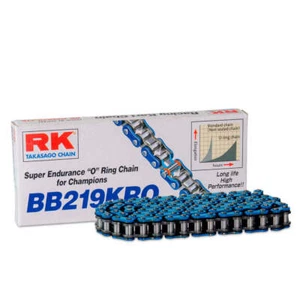 RK Blue O-Ring 219 Kart Chain - 104 Links - Picture 1 of 1