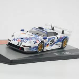 Modellino auto giocattolo Ixo 1:43 PORSCHE 911 GT1 1996 24h LeMans Racing pressofuso - Foto 1 di 6