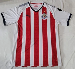 Club Chivas de Guadalajara Authentic Puma Jersey Size Medium 2017-2018 Size L - Picture 1 of 10