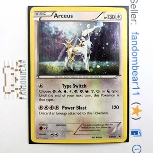 Carta PROMOZIONALE ARCEUS COSMOS HOLO Black Star XY197 XY GCC Pokémon leggendario 2017 - Foto 1 di 5