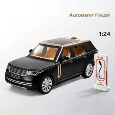 1:24 Range Rover 2023 Alloy Model Car Toy Diecast Sound  Light Car Toys Vehicle - Image 1 of 4