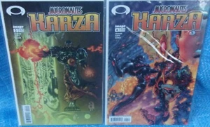 Image Comics Micronauts Karza 2 Hefte Lot #2 & #4 Baron Karza 2003 Mego-basiert - Bild 1 von 9