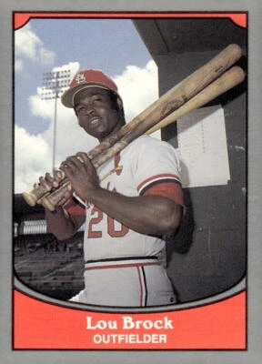 1990 Pacific Legends #12 Lou Brock - Image 1 of 2
