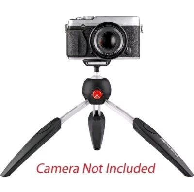 MANFROTTO PIXI EVO 2-SECTION MINI TRIPOD - BLACK # MTPIXIEVO-BK - BRAND NEW - Image 1 of 4