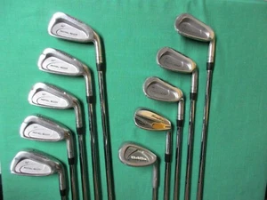 Tommy Armour Royal Scot Irons - R flex steel - 3 thru PW,GW,SW - (10 irons) nice - Picture 1 of 4