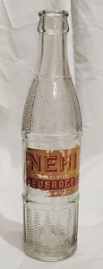 BOTELLA DE BEBIDAS NEHI VINTAGE - 1925 -- SOUTH BEND, INDIANA - Imagen 1 de 3