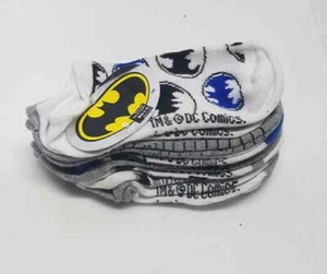 DC Comics Batman Youth Boys Socks 6 Prs Medium - Picture 1 of 2