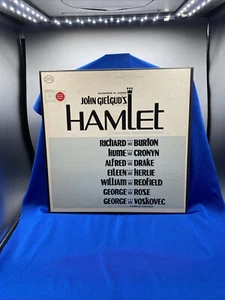 Richard Burton 4-Disc Lp Hamlet - The Broadway Cast Soundtrack (W/ Booklet) - Picture 1 of 3