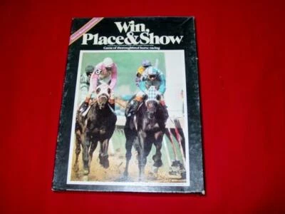 Avalon Hill Sports Illustrated 1977 : Win, Place & Show - Horse Racing Game (EX) - Image 1 of 4