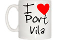 I Love Heart Port Vila Becher
