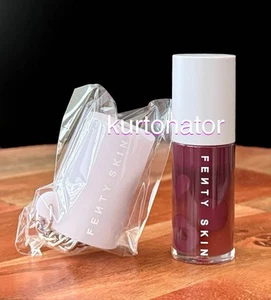 Fenty Skin Fenty Treatz Black Cherry Lip Oil & Keychain Set NWOB 0.19 fl.oz - Picture 1 of 4