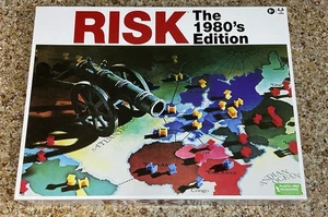 Risk The 1980's Edition Board Game -  Family Game Night Kids 8+ & Adults - Picture 1 of 2