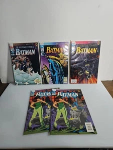 Lot Of 5 Vintage Batman Comics - Picture 1 of 6