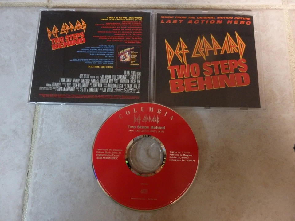 Def Leppard Two Steps Behind CD Single Foto 1 de 1