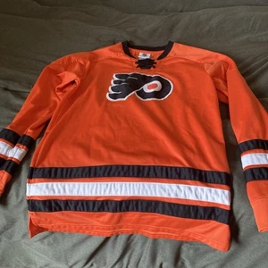 NHL Philadelphia Flyers Ice Hockey Official Fanatics Jersey Size Youth XL 18/20 - Picture 1 of 15