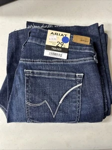 Ariat Womens London Jeans Trouser 29s Rascal Perfect Rise Western Cowboy New - Picture 1 of 14