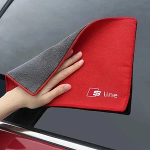 Car Cleaning Brush Wash Towels Microfiber Rag for Audi A4l A6l A3 A4 Tt Q3 Q5 Q7 - Picture 1 of 11