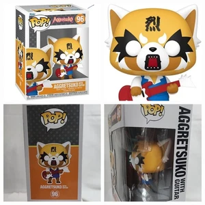 Funko POP! Sanrio Vinyl Figure - AGGRETSUKO with Guitar #96 - NM/Mint - Picture 1 of 14
