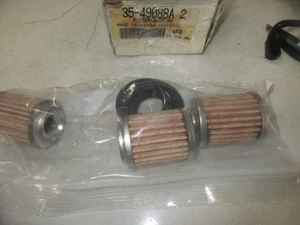 3 Pack Mercruiser Fuel Pump Filter 120 140, 2.5L, 3.0L, Replaces: 35-49088A2 New - Foto 1 di 3