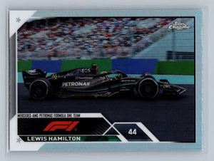 2023 Topps Chrome Formula 1 #24 Lewis Hamilton Refractor - Picture 1 of 2