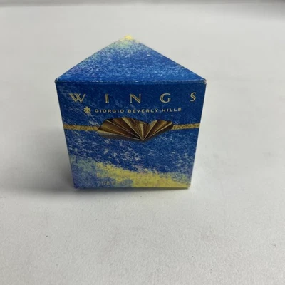 Vintage WINGS Perfume EDT GIORGIO BEVERLY HILLS 3.5 ml MINIATURE W/box.  1 - Image 1 of 4
