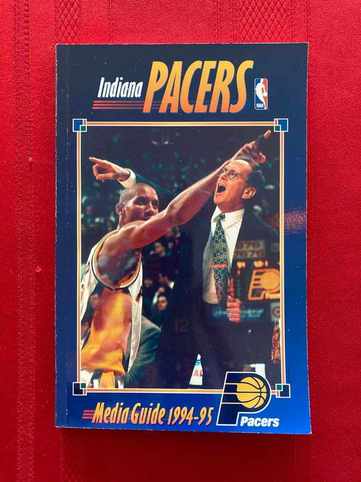 1994 - 1995 年 NBA 印第安纳步行者队媒体指南 / 杰克逊 / 麦凯 / 米勒 / Smits — 第 1/1 张图片