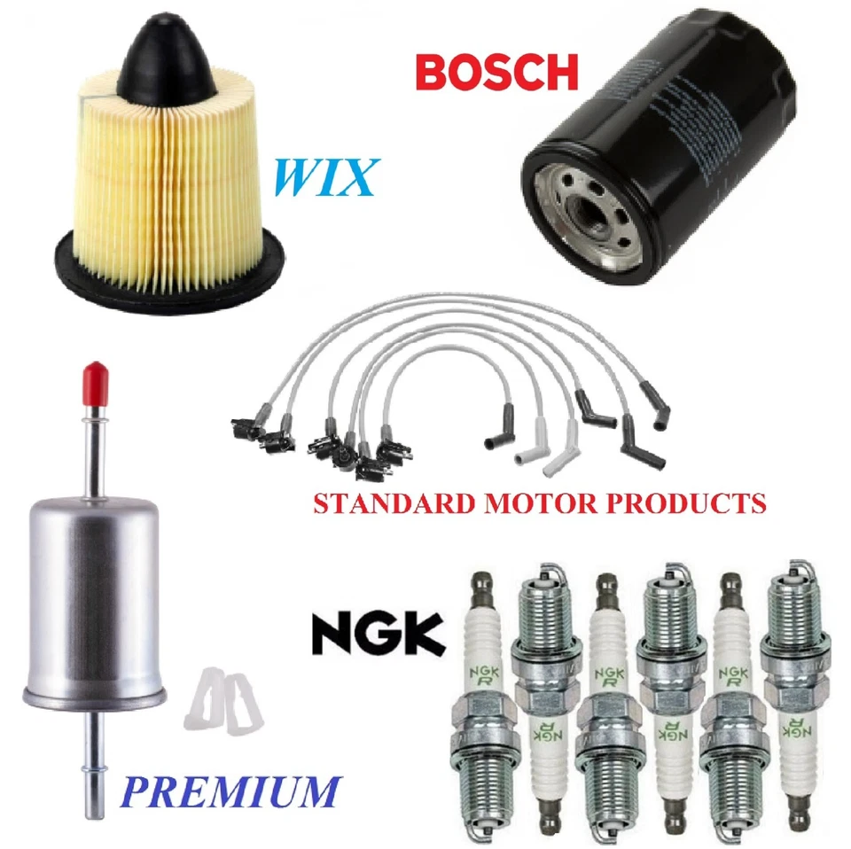 Kit de afinación filtros tapones cableado para Ford Ranger V6 3,0 L; forma cónica 1998 Foto 1 de 1