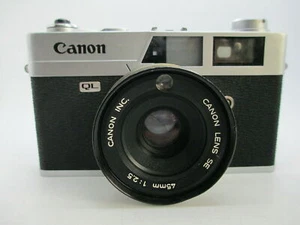CANON CANONET QL25 35MM RANGEFINDER Film CAMERA TESTED AND WORKING - Picture 1 of 3