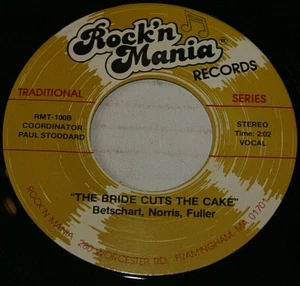 John Norris Bride Cuts The Cake /Here Comes The Bride Wedding March Dj 45 Nm- - Picture 1 of 4