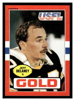 Topps USFL #30 Jeff Delaney SC6-02 - Image 1 of 2