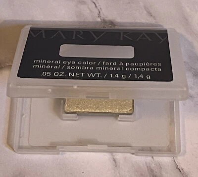 💠MARY KAY GLISTENING GOLD Mineral Eye Color 068247 Discontinued New FREE SHIP - Image 1 of 4