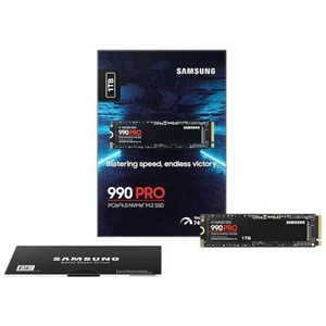 Original Samsung 990 PRO PCIe 4.0 NVMe M.2 SSD 1TB 7450MB/s Lesen MZ-V9P1T0BW - Bild 1 von 8