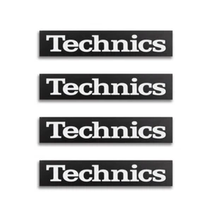 Technics Design Speaker Badge Aluminum Logo 63.5mm(2.5")X12.7mm(0.5") - Picture 1 of 9