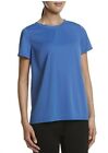 Nwt Jones New York Solid Pleated Back Blouse - Azure Blue - Small