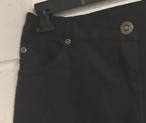 Ruby Rd Black Pants Waist High Waist Stretch Pockets Casual Womens Size 10 - Picture 1 of 7