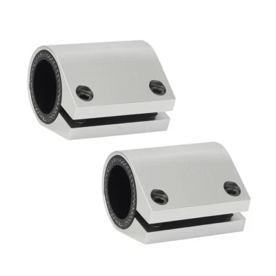 2PCS BILLET ALUMINUM 1" High Temp Clamps Connector For Yamaha Banshee 87-06 Foto 1 de 4