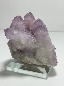 Feiner Kaktus Amethyst Spiritus Quarz - Glas abgeschrägter Halter - Maglaiesberg Berg - Bild 1 von 11