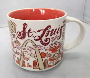 Starbucks Been There Series St. Louis MO 14oz Mug New! Discontinued! - Picture 1 of 6