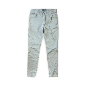 The Original Ben Sherman Pants Mens 30x32 Grey Stretch Mid Rise Slim Fit - Picture 1 of 8