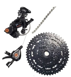 Box One Prime 9-Speed X-Wide Single Shift e-Bike Groupset Kit NEW! - Picture 1 of 1