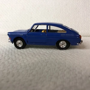 Gama Mini Mod VW 1600 TL Blue 1/45 Scale Made In West Germany - Picture 1 of 10
