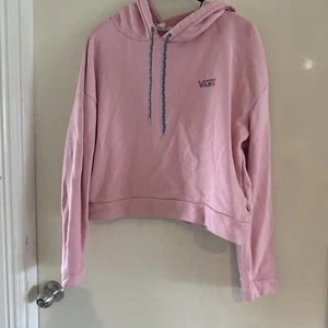 Vans - Pink Cropped Hoodie - Size Small - Foto 1 di 6
