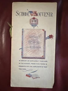 1922 Ellis Creek Public School Souvenir Booklet, Gregory County, South Dakota - Picture 1 of 6