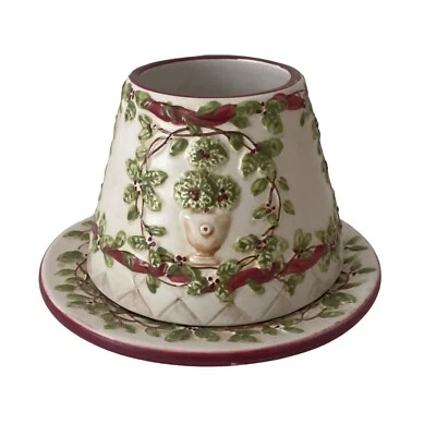 Yankee Candle Small Jar Candle Shade and Plate Floral Topiary - Image 1 of 4