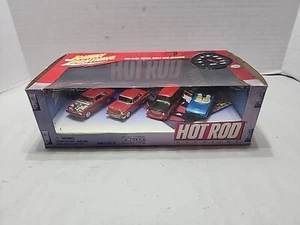 2003 Johnny Lightning & Hot Rod Magazine Vintage Diecast Car Set of 4 Realwheels - Picture 1 of 8