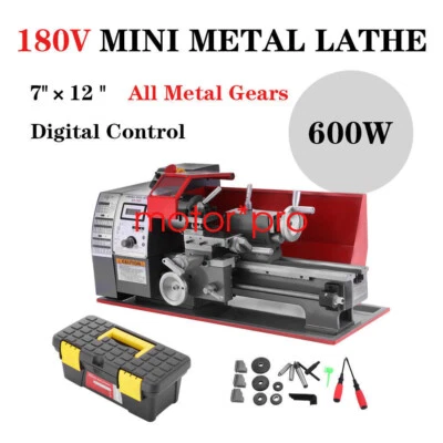 New  600w Automatic Mini Metal Lathe Variable-Speed Milling Machine MX-180 - Image 1 of 4
