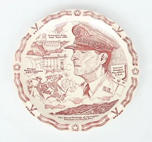 Vernon Kilns General Douglas McArthur Commemorative 10.5" Collectors Plate - Picture 1 of 6